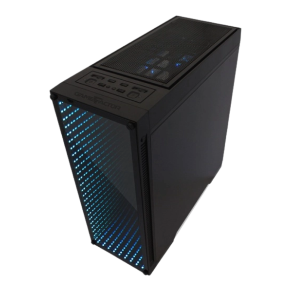 GABINETE GAME FACTOR CSG601 OPTICAL NEGRO - Image 5