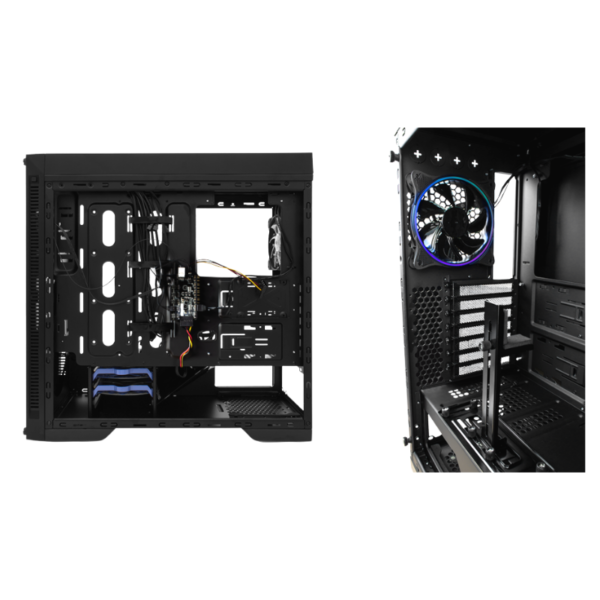 GABINETE GAME FACTOR CSG601 OPTICAL NEGRO - Image 8