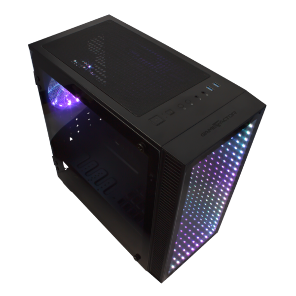 GABINETE GAME FACTOR CSG560 NEGRO - Image 3